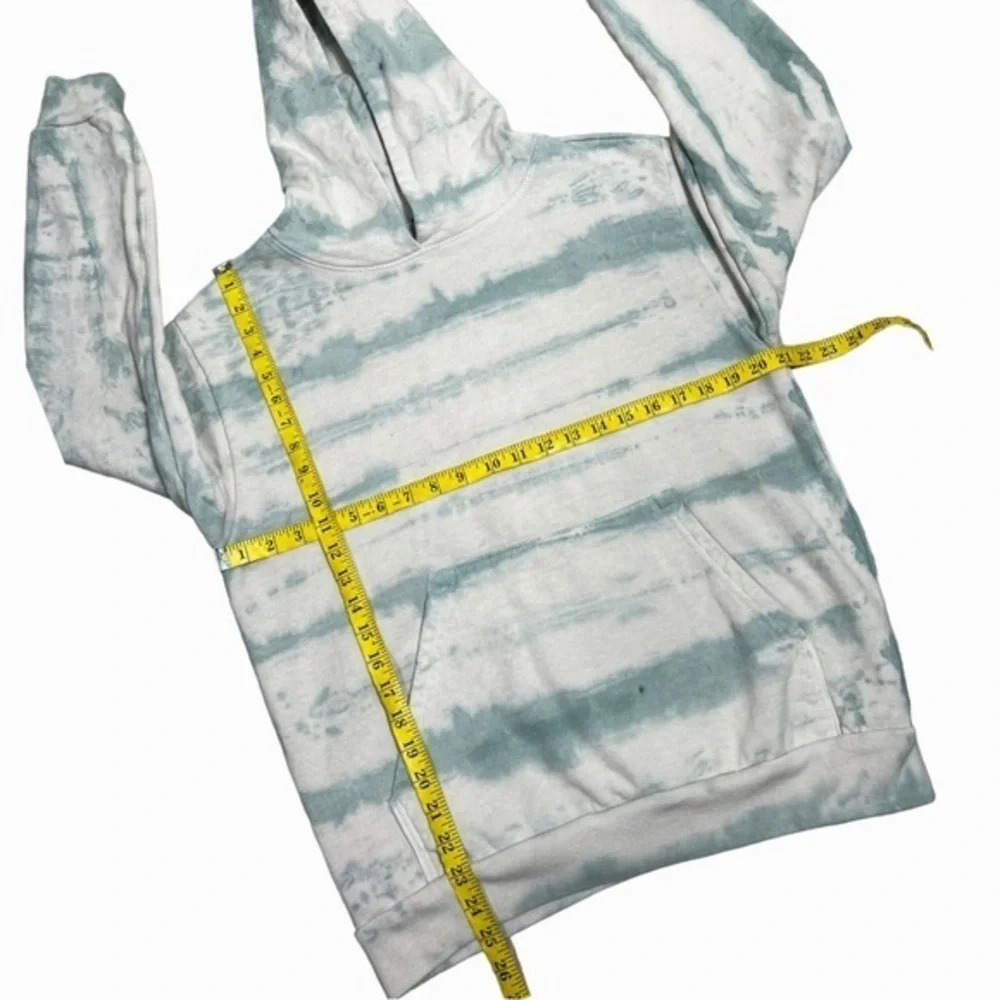 TALENTLESS Tiger Wash Cotton Tie Dye Pullover Hoodie Size Medium - Picture 7 of 14